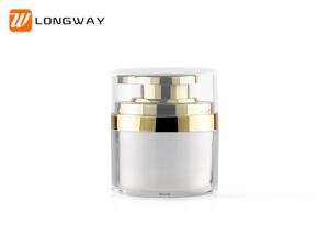 China 50ml Airless Treatment Pump Bottle OEM / ODM Available SGS Approval factory