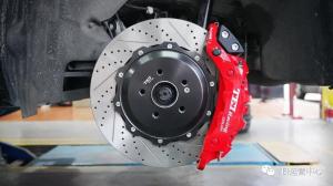 China TEI Racing S4- Explore Rear Big Brake Kit 4 Piston Type For Mercedes Benz E300 Electrical Parking Brake factory
