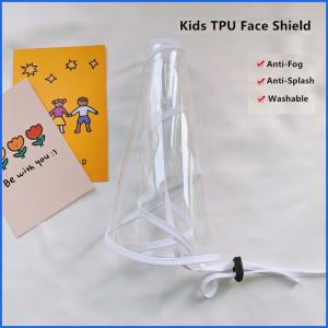 China Anti Fog Kids Face Shield Protective Washable For Sun / Fisherman / Baseball Hat factory
