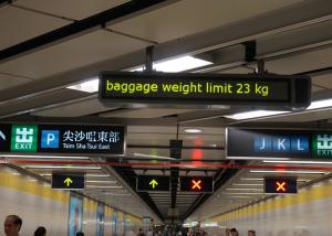 China Super Thin Train Passenger Information System No Electromagnetic Radiation factory