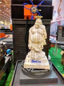 China CNC Control Stone Carving Machine Stone Building Railing Relief factory