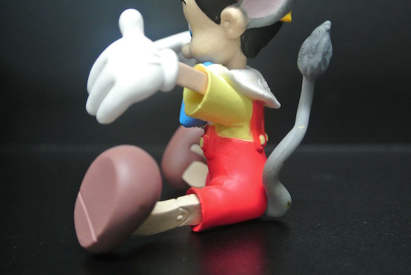 90 - 95 Degree Pinocchio Little Collectible Toys With Disney Logo Customized Color