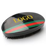Ergonomic Custom 360 Wave Brush Wooden Bristle Hair Brush For Men'S Hair