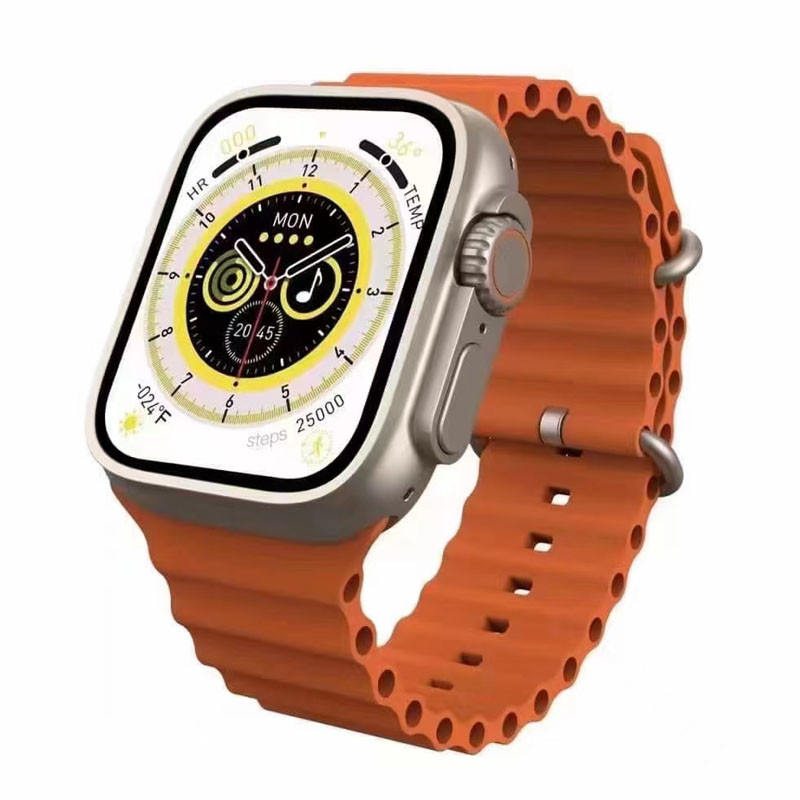 H10 Pro Ultra Android Compatible Smartwatch 2.02 Inch Screen Rotating Dual Buttons