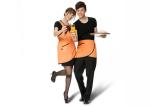 Unisex Vest Kitchen Cooking Aprons , Durable Adult Cooking Apron For Coffee Shop