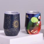 Unbreakable Powder Coated Stainless Steel Tumbler Insulated 12 Oz Tumblers Egg