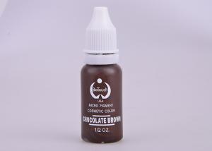 China Chocolate Brown /Light Brown Eternal Tattoo Micro Pigment Emulsion For Brow factory