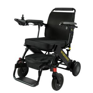 China Aluminum Alloy Mobility Folding Motorized Power Electric Wheelchair For Disabled factory