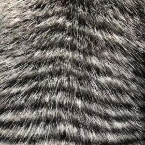 China 100% Polyester Front Material Faux Fur Fabrics for Winter Garment in Various Densities factory