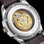 Automatic Date Full Screw Stainless Steel Mens Watches PT5000 Mechanical