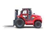 Hydraulic Rough Terrain Forklift 3 Ton 4 Wheel Drive Power Steering