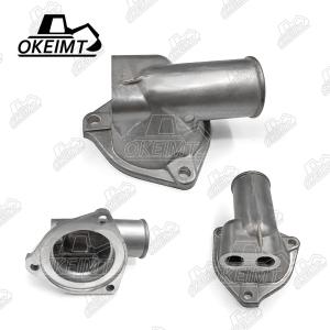 China Polished Thermostat Housing Cover For Hitachi EX120 Sumitomo SH120 Isuzu 4BD1 Engine factory