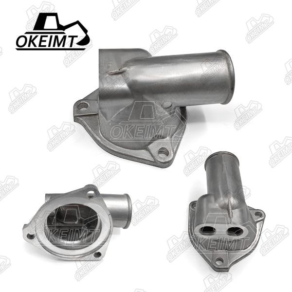 Polished Thermostat Housing Cover For Hitachi EX120 Sumitomo SH120 Isuzu 4BD1