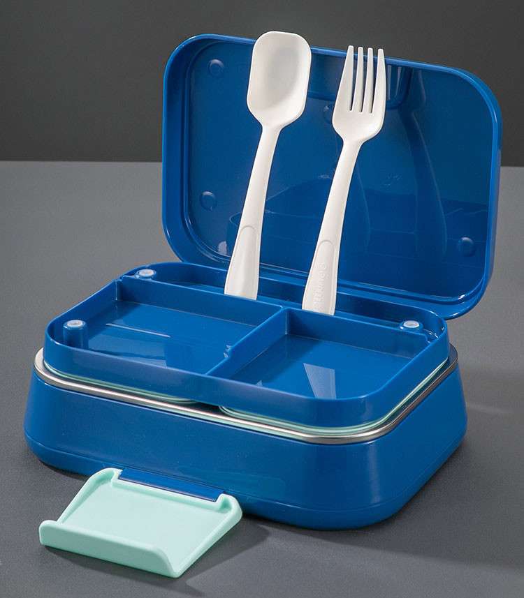 Food Container Storage and Transport Stainless Steel Lunch Box 1050ML with Leak Proof Feature