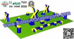 China Customized 0.6 mm Inflatable Paintball Arena For Sport Games factory