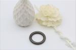 Metal bag accessories hardware wire iron 1 inch metal o rings selling