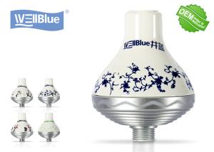 China ABS Plating UV SPA Shower Water Filter Chlorine Removing With Mineral Stone factory