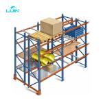 Industrial Overhead Storage Warehouse Rack Stainless Steel 1-2.5mm Depth
