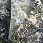 Cotton Twill Woodland Camouflage Fabric Rotary Screen Printing