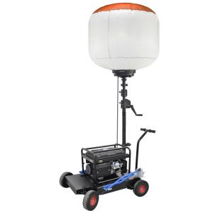 China Telescopic LED Balloon Light Tower 1400W Mobile Light Tower Lamp For Construction Sites factory
