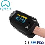 Full Black OLED FDA Medical Fingertip Pulse Oximeter For Wellness Use