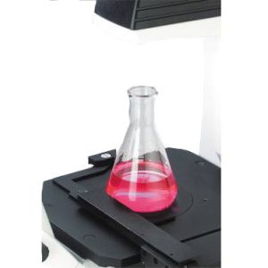 Trinocular Head Inverted Biological Microscope Infinity Optical System