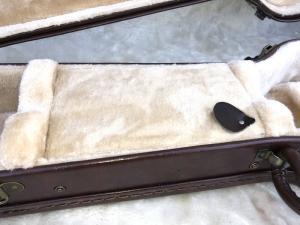 China Plush Lining Hardshell Electric Guitar Case / Luxury Acoustic Bass Guitar Case factory