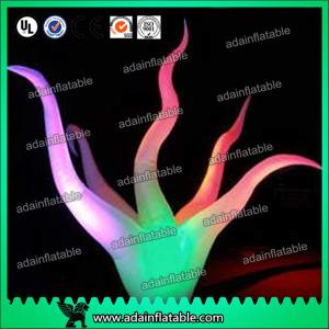 China Club Event Decoration Inflatable Arch Attractive With LED Changing Light factory