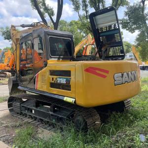 China 15000 KG Sany155C Second-Hand Excavator with Original Hydraulic Pump and Performance factory