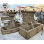 Marble Wall Water Fountains Outdoor Natural Stone Garden Antique Fountain