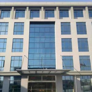 China Fashion Double Glazed Aluminium Curtain Wall Low E Glass Curtain Wall Facade factory