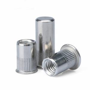 China Stainless Steel 304 Split Rivet Nut M10 Diameter Flat Head factory