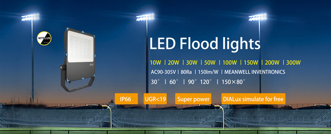 High Efficiency 130LM/W Outdoor LED Flood Lights