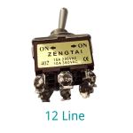 Excavator Standby Switch For ERPILLAR E320B E320C 15A 250VAC 10A 380VAC 12 Pin