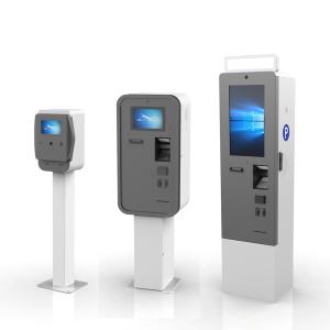 China Stainless Steel Material Public Parking Lot System Self Service Kiosk For Outdoor Use factory