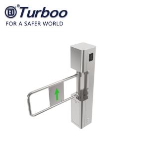 China 700mm Pass Width Swing Barrier Gate Turnstile 50 Watt Easy Installation factory