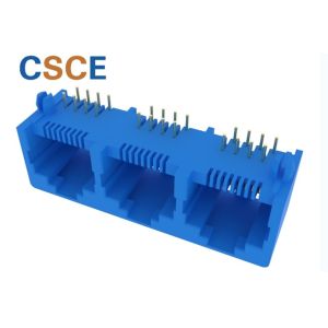 Side Entry Integrated 90 Degree RJ45 Ethernet Connector