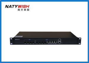 China Triple - Play OLT Optical Line Terminal , Black Color 4 Ports 1.25G Small OLT GEPON factory