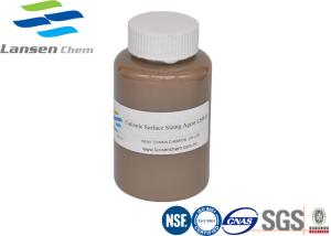 China Industry Chemical Cationic SAE Surface Sizing Agent 30 Solid Content Significantly I factory