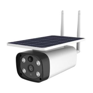 China Live Streaming Monitor HD 4G Solar Battery Camera factory