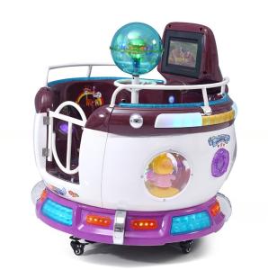 China Guangzhou game factory coin operated kiddie ride merry go round kids rides for children factory