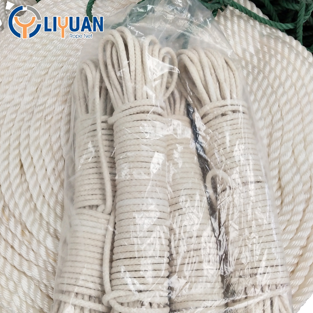 Multipurpose Usage 6mm Cotton Rope Cord Macrame With Guaranteed