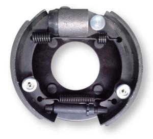 China 750kg 7''X2-1/4'' EU Hydraulic Brake Assembly For Trailer Axle factory