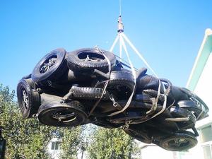 China D3000×L6500 Integral Winding Inflatable Marine Fender 50KPa To 80KPa factory