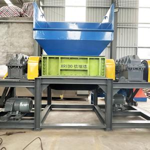 China Heavy Scrap Metal Crusher Metal Double Shaft Shredder Machine Garden Waste Plastic Shredder factory