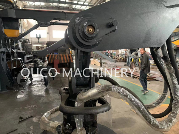 Steel Stationary Material Handler For Waste Material