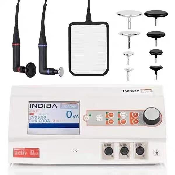 Ret CET Indiba Tecar Therapy Machine Anti Cellulite 448k RF Body Sculpting Equipment