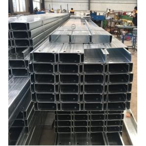 China Speed 15-20m/Min PLC Control Purlin Machine High Accurate factory