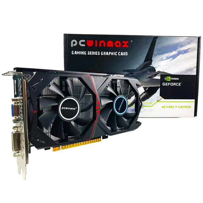 PCWINMAX Original GTX750 4GB 128Bit GDDR5 Gaming Graphic Cards Geforce GTX 750 For Desktop