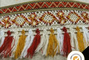 China Tassel Fringe Trim Fabric Fringe for Lampshade Lamp Costume Pillow Curtains Home Decor, 100% cotton lace fabric pom pom factory